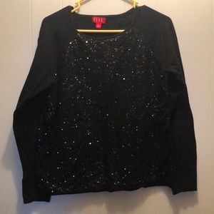 Elle XL Sequined Sweater
